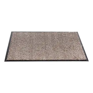 Sentry Barrington Cotton Washable Mat 16 x 24'' Beige