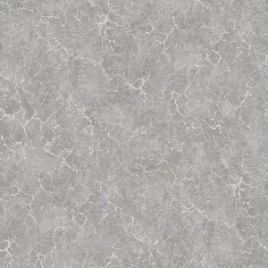 Galerie Azulejo Grey Bento Distressed Marble Crackle Wallpaper Roll