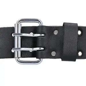 TOUGH MASTER Genuine Leather Work Belt Double Pin - 1.4 Metres (TM-40LB)