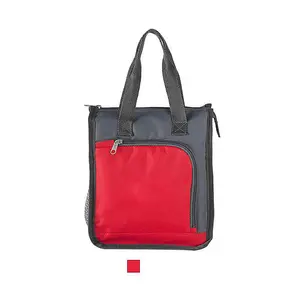 Red Oxford Cloth Insulated Bag Tote Lunch Bag