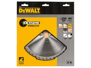 Dewalt DT4322-QZ Series 60 Circular Saw Blade 250 x 30mm x 40T DEWDT4322QZ