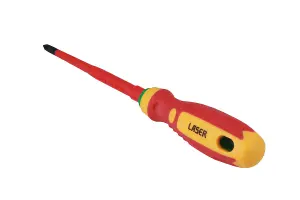 Laser Tools 8447 VDE 1000V Insulated Phillips Screwdriver PH1 x 100mm