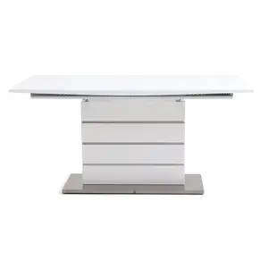 Jonathon Extendable Dining Table White