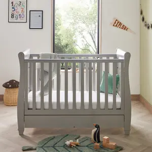 Eva Cot Bed Grey