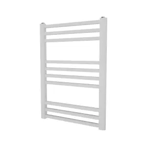 Agadon Willow Designer Towel Radiator 677 x 500 mm White - 928 BTU - 10 Years Guarantee