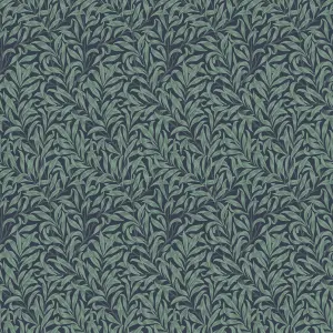 William Morris Midnight Bough Ditsy Smooth Wallpaper