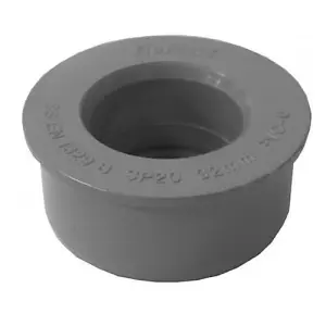 FloPlast Boss Adaptor - Solvent Weld 40mm Grey (Pack of 10)