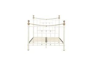 Birlea Bronte Double Bed Frame In Cream