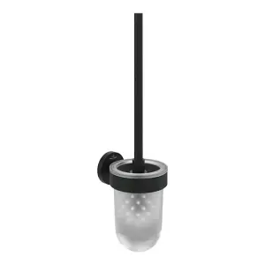 Villeroy & Boch Elements Tender Toilet Brush Set Matt Black