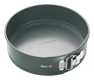 MasterClass Non-Stick 30cm Loose Base Spring Form Cake Pan