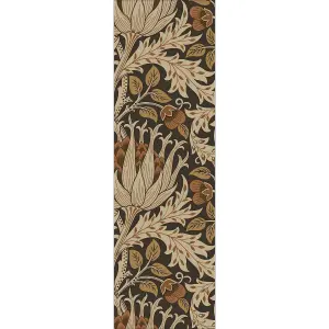 William Morris 127103 Amber Artichoke Runner Rug For Hallway - 70x300cm