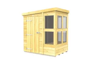 DIY Sheds 6x4 Pent Potting Shed (6ft x 4ft) 6 x 4