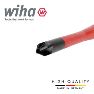 Wiha Pozidrive Screwdriver PZ1 SlimFix SoftFinish 1000v VDE Electrician 35395