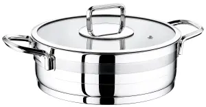 Rozi Safir Collection 8-piece Stainless Steel Cookware Set