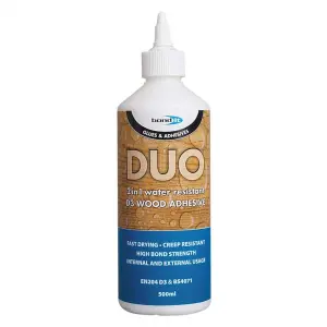 Bond It Duo 2 In 1 Wood Glue 500ml  BDA052 (Pack of 12)