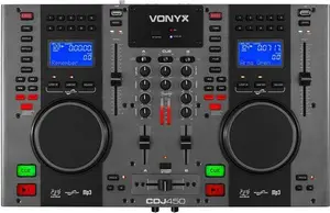 Dual DJ CD Mixer Combo With Bluetooth & USB - PD CDJ450