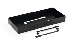 Durable Felt Lined Metal Drawer for Monitor Riser Stand - 47 x 22 cm