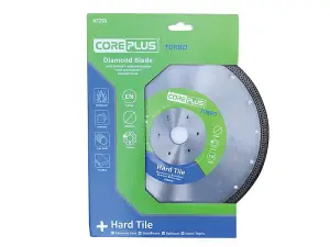 CorePlus HT250 Hard Tile Turbo Diamond Blade 250mm