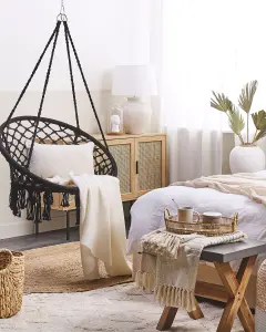 Hanging Chair GABELLA Cotton Black