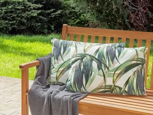 Set of 2 Outdoor Cushions CALDERINA Green