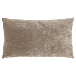 Throw Pillow Cover Tan / Rectangular / 30cm H x 50cm W x 1cm D