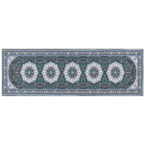 Runner Rug 80 x 240 cm Blue GEDIZ