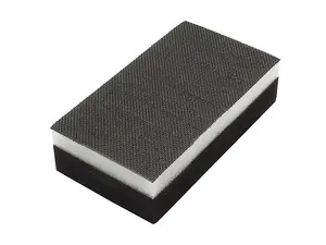 Flexipads World Class Hand Sanding Block Double Sided Medium/Soft 70 x 125mm