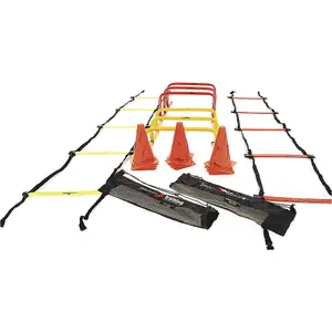 Junior Football Athletics Speed & Agility Kit - Ladder Hurdle Markers Resistance