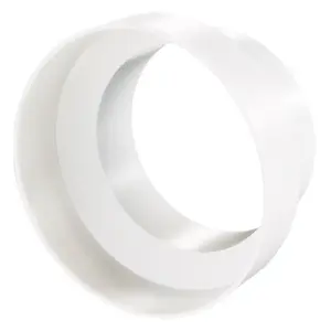 Round Ducting Reducer 125mm to 100mm for Extractor Fans Tumble Dryer Cooker Hood and Ventilation Units