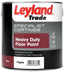 Leyland Trade Heavy Duty Floor Paint  - 2.5 Litre - Frigate