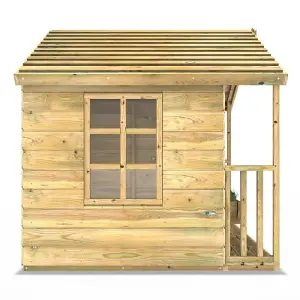 Rebo 5FT x 5FT Childrens Wooden Garden Playhouse - Sparrow