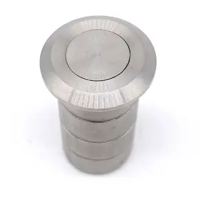 AFIT Satin Stainless Steel Dust Socket for Concrete