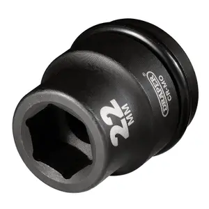 Draper Expert 22mm 3/4" Square Drive Hi-Torq 6 Point Impact Socket (75968)