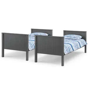 Vivanco Single (3') Standard Bunk Bed Anthracite