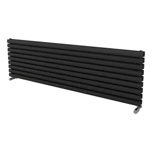 Ximax Champion Duplex FORDH5261800A Anthracite Gas Horizontal Designer Radiator, (W)1800mm x (H)526mm