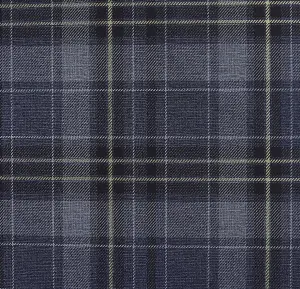 Arthouse Twilled Plaid Navy/Gold Wallpaper