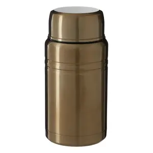 Maison by Premier Manhattan Gold Finish Food Flask