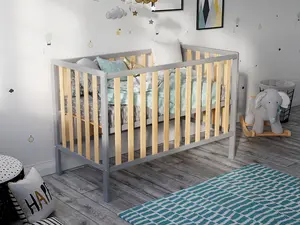 Mason cot 120x60cm with Aloe Vera mattress