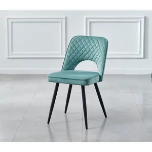 Asfand Upholstered Dining Chair (Set of 2) Teal