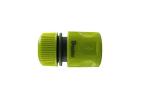 Garden Hose  Connectors Fittings Universal Standard Hozelock Compatible Lime Male Flow Stop Connector