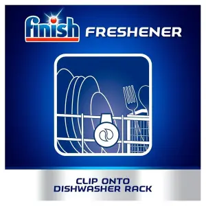 20 x Finish Dishwasher Freshener Lemon & Lime With Scent Control Up to 60 Washes