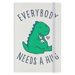 Grindstore Everybody Needs A Hug A5 Notebook Cream (One Size)