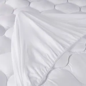 Small Double Thick Cloud Like Super Soft Mattress Topper, Hypoallergenic, Comfy, Deep Fill - Machine Washable