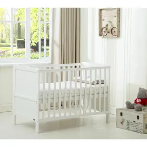 Escondido Cot with Mattress White