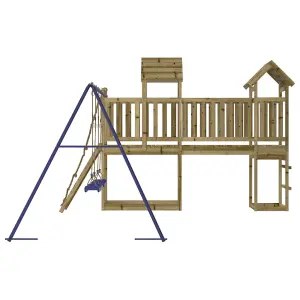 Berkfield Outdoor Playset Impregnated Wood Pine