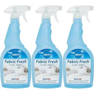 Airpure Fabric Freshener Linen Room Spray 750ml (Pack of 3)