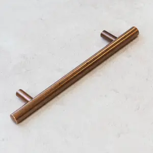 128mm Antique Copper Bar Handle