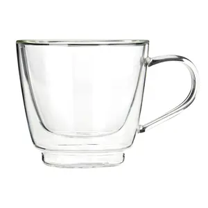 Maison by Premier Amari Double Wall Glass Mug 190ml