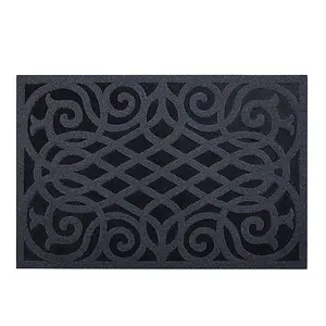 Nicoman Eco Friendly Indoor Door Mat 75x45cm - Grey