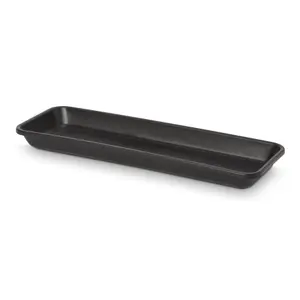 Verve Florus Black 40cm bell trough Saucer